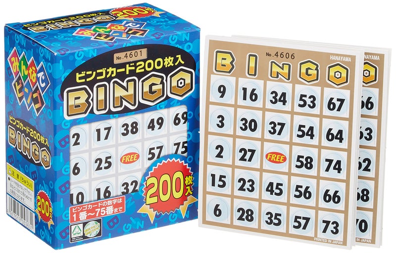 Hanayama Bingo card 200 (japan import) - Image 1
